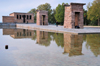 Spain / Espaa - Madrid: Egyptian temple of Debod, brought from Aswan - built by Pharaoh Zakheramon - Parque del Oeste - photo by M.Torres