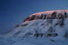 Svalbard - Spitzbergen island - Bjrndalen: cliffs at sunset - photo by A. Ferrari