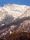 Switzerland - Alps on Ticino canton - forest and snow - Swiss mountains (photo by M.Torres)