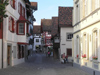 Switzerland - Stein am Rhein - canton of Schaffhausen: street scene - photo by J.Kaman