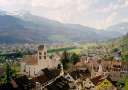 Switzerland - Sargans: from the fortress (St-Gallen canton) (photo by M.Torres)