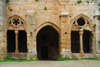 Crac des Chevaliers / Hisn al-Akrad, Al Hosn, Homs Governorate, Syria: Gothic cloister by the fortress yard - UNESCO World Heritage Site - photo by M.Torres /Travel-Images.com