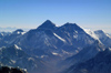 Tibet - Mount Everest, seen from the flight between Delhi and Paro in Bhutan - Tibet - Nepal border - Himalayas - photo by A.Ferrari