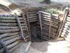 Turkey - Gallipoli / Gelibolu - Thrace, anakkale province, Marmara region: WWI trenches - Dardanelles Campaign / Battle of anakkale - photo by R.Wallace