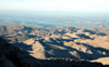 Turkey - Mt Nemrut: view of the Taurus mountains and the river Euphrates - photo by C. le Mire