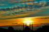 Turkmenistan - Ashgabat: minarets at sunset - Sleyman Demirel Mosque (photo by G.Karamyanc)