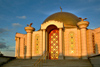 Turkmenistan - Ashgabat: annex to the Kipchak Mosque - mausoleum with the remains of Saparmurat Turkmenbashi's parents and brothers - photo by G.Karamyanc