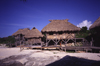 Providenciales - Turks and Caicos: beach huts III - photo by L.Bo