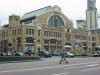 Ukraine - Kiev: Khreshatik / Kreshchatik avenue - the Bessarabka market - Ukranian Art Nouveau - architect G.Y.Gai (photo by D.Ediev)