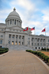 Little Rock, Arkansas, USA: Arkansas State Capitol - 2100 West Capitol Avenue at Woodlane Street - architects George R. Mann and Cass Gilbert - Neoclassical style - photo by M.Torres