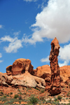 Arches National Park, Utah, USA: pinnacles in the Great Wall - photo by M.Torres