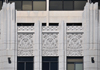 Boise, Idaho, USA: Hoff Building - Art Deco floral details - photo by M.Torres