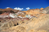 Death Valley National Park, California, USA: Artist Drive - Artist's Palette - colorful alluvial fan in the Amargosa Range - photo by M.Torres