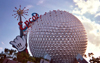 USA - Orlando (Florida): Spaceship Earth geodesic sphere at Epcot Centre - Giant Golfball - Spaceship Earth (photo by David Flaherty)