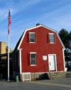 New London, Connecticut: Nathan Hale Schoolhouse - he taught there 1774 - 1775 - photo by G.Frysinger