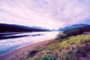 Glacier National Park - Waterton-Glacier International Peace Park (Montana): Lake Sherburne - view towards Many Glacier - Unesco World Heritage site - Rocky Mountains - photo by M.Torres