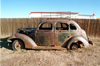 USA - Navajo Nation / Navajo Country (Arizona): old car in the Navajo Indian Reservation - Photo by G.Friedman