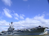 New York City: US Navy aircraft carrier - Intrepid Sea-Air-Space Museum - photo by M.Bergsma