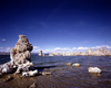 USA - Mono Lake (California): Tufa Towers - calcium-carbonate spires formed by interaction of freshwater springs and alkaline lake water - photo by J.Fekete