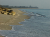 USA - Port Canaveral (Florida): empty beach - Brevard County (photo by S.Young)