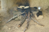 104 Venezuela - San Jos del Sur - baking bread outside Chepo's house - photo by A. Ferrari