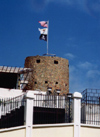 US Virgin Islands - Saint Thomas: Charlotte Amalie - Fort Skytsbork, aka Blackbeard's castle (photo by Miguel Torres)