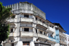 Stone Town, Zanzibar, Tanzania: street corner - Zanzibari architecture - Malindi area - photo by M.Torres