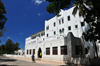 Stone Town, Zanzibar, Tanzania: Mnazi Mmoja Hospital, named after Lenin in more ideological times - Hospitaliya Mnazimmoja Zanzibar - Kaunda road - Vuga area - photo by M.Torres