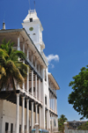 Stone Town, Zanzibar, Tanzania: faade of the House of Wonders - Beit Al-Ajaib - Mizingani Road - photo by M.Torres